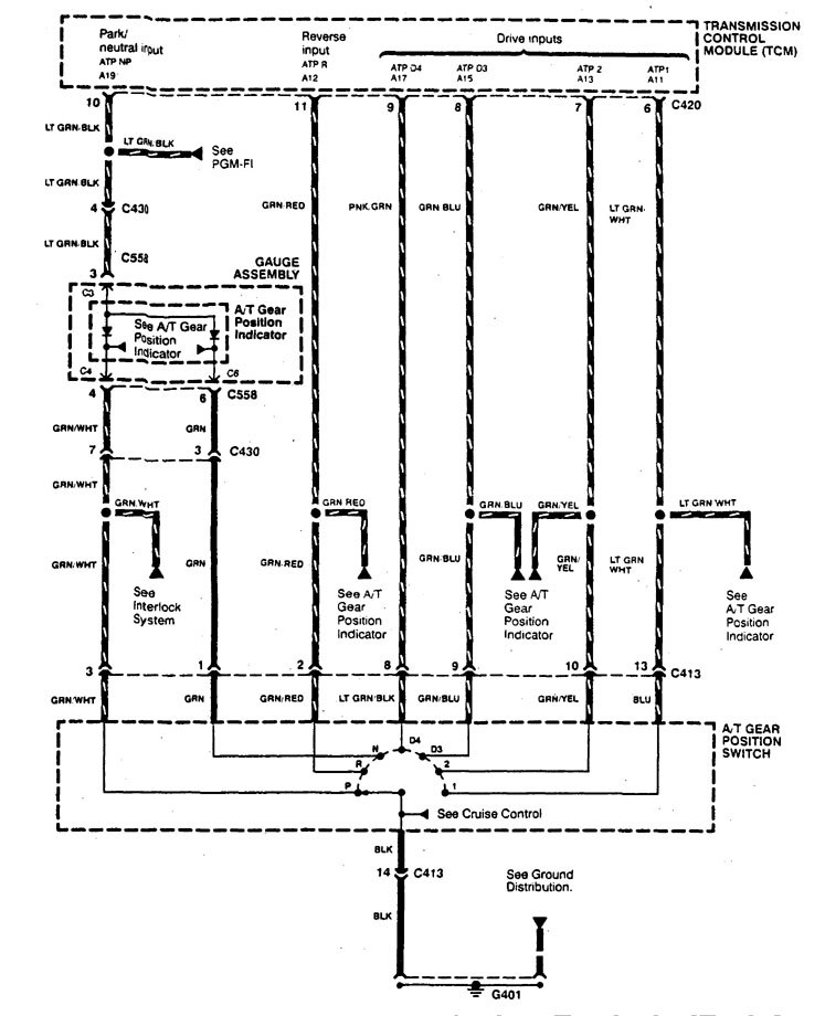 [DIAGRAM] 1990 Acura Integra Transmission Wiring Diagram