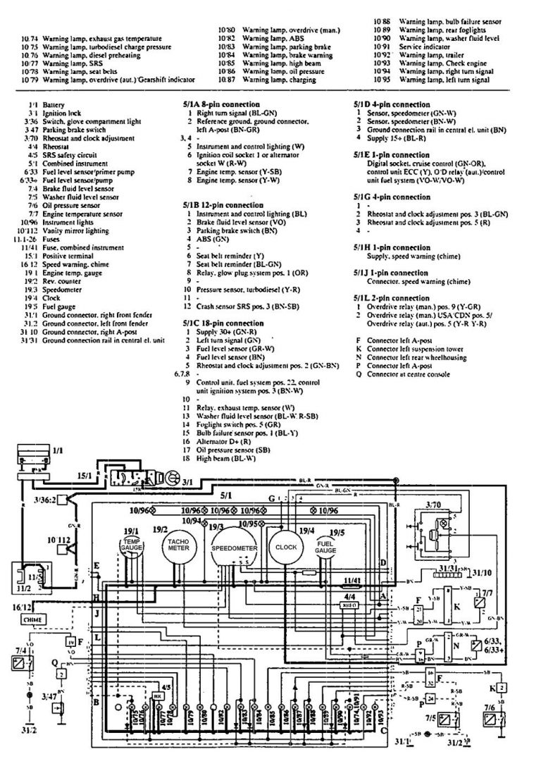 1990 Volvo 740 Wiring Diagram