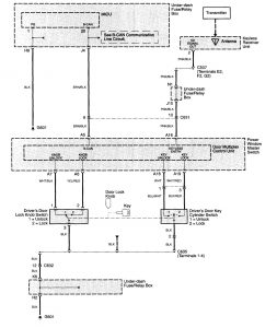 Acura TL - wiring diagram - illuminated entry (part 2)