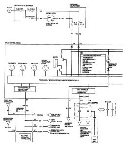 Acura TL - wiring diagram - instrumentation (part 1)