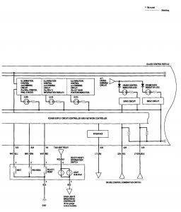 Acura TL - wiring diagram - instrumentation (part 2)