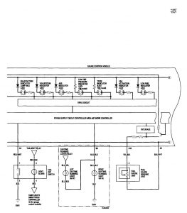 Acura TL - wiring diagram - instrumentation (part 4)