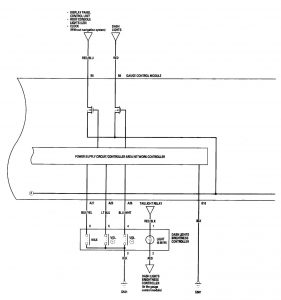 Acura TL - wiring diagram - instrumentation (part 7)