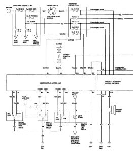 Acura TL - wiring diagram -keyless -entry (part 1)