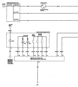 Acura TL - wiring diagram - power seats (part 1)