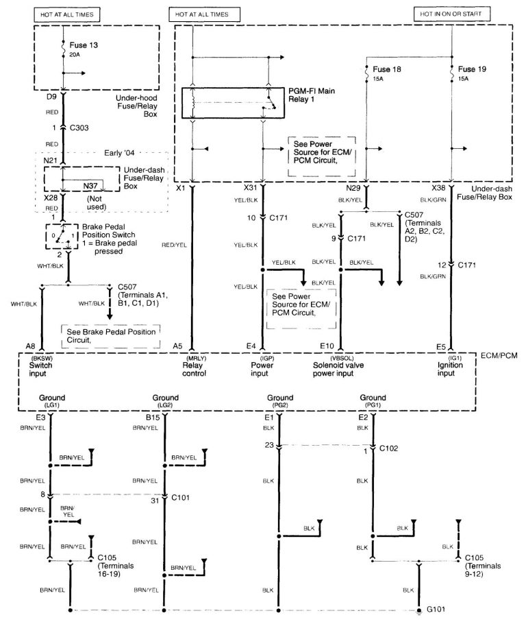 Acura Tl Wiring Diagrams Automotive