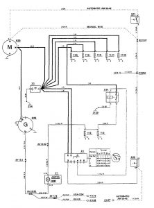 Volvo 850 - wiring diagram - charging system (part 2)