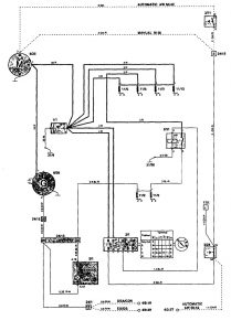 Volvo 850 - wiring diagram- charging system (part 1)