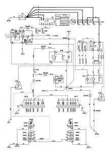 Volvo 850 - wiring diagram - fog lamps