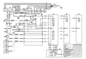 Volvo 850 - wiring diagram - trip computer