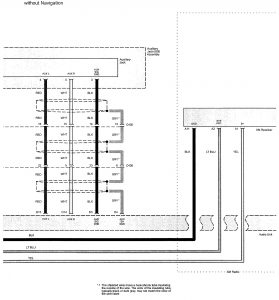 Acura TL  -wiring diagram - audio (part 6)