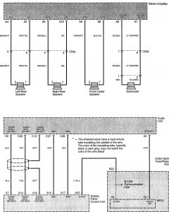 Acura TL - wiring diagram - audio (part 4)