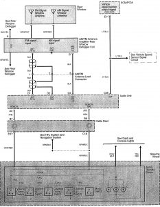 Acura TL - wiring diagram - audio (part 5)