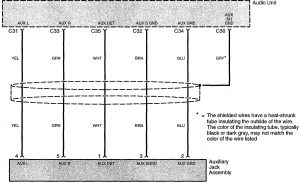 Acura TL - wiring diagram - audio (part 7)