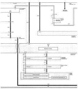 Acura TL - wiring diagram - hands free link system (part 4)