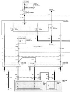 Acura TL - wiring diagram - heated seats (part 1)