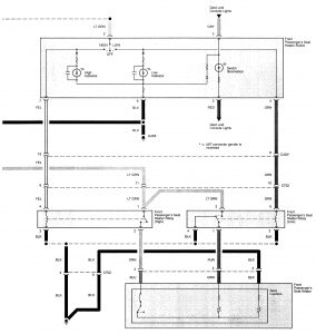 Acura TL - wiring diagram - heated seats (part 2)