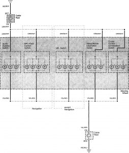 Acura TL - wiring diagram - instrument panel lamp (part 7)