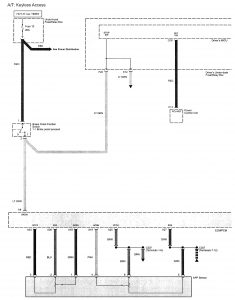 Acura TL - wiring diagram - shift interlock (part 3)