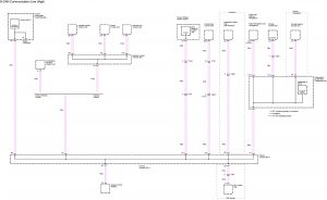 Acura TL - wiring diagram - computer data lines (part 1)