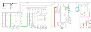 Acura TL - wiring diagram - power distribution (part 1)