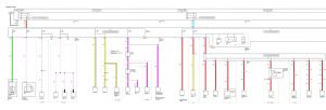 Acura TL - wiring diagram - power distribution (part 1)