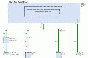 Acura TL - wiring diagram - splice - left turn signal circuit (part 2)