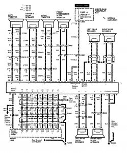 Acura RL - wiring diagram - audio (part 2)