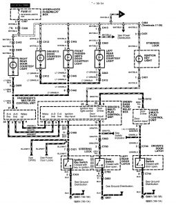 Acura RL - wiring diagram - illuminated entry (part 1)