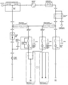 Acura RL - wiring diagram - interior lighting