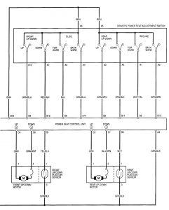 Acura RL - wiring diagram - power mirrors (part 4)