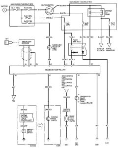 Acura RL - wiring diagram - security/anti-theft