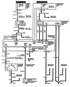 Acura RL - wiring diagram - wiper/washer (part 3)