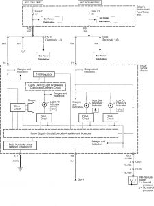 Acura RL - wiring diagram - audible warning system (part 1)