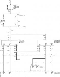 Acura RL - wiring diagram - audio (part 3)