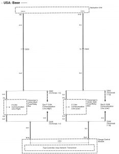 Acura RL - wiring diagram - audio (part 5)