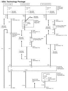 Acura RL - wiring diagram - audio (part 1)