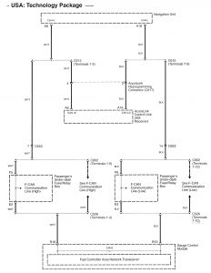 Acura RL - wiring diagram - audio (part 3)