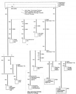 Acura RL - wiring diagram - computer data lines (part 4)