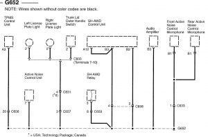 Acura RL - wiring diagram - ground distribution (part 16)