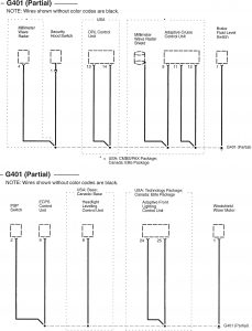 Acura RL - wiring diagram - ground distribution (part 7)