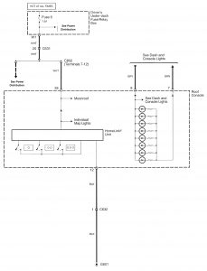 Acura RL - wiring diagram - home link