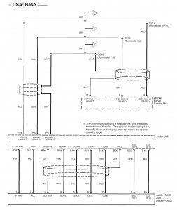 Acura RL - wiring diagram - navigation system (part 2)