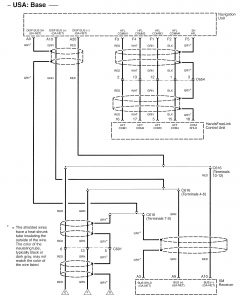 Acura RL - wiring diagram - navigation system (part 3)