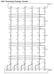 Acura RL - wiring diagram - navigation system (part 3)