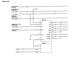 Acura RL - wiring diagram - navigation system (part 1)