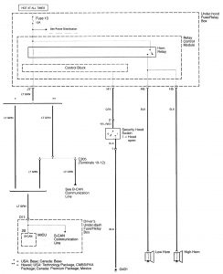 Acura RL - wiring diagram - power locks (part 11)