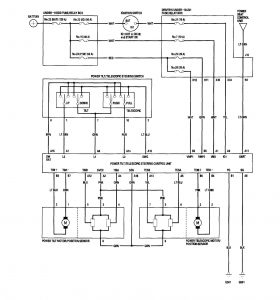 Acura RL - wiring diagram - steering column