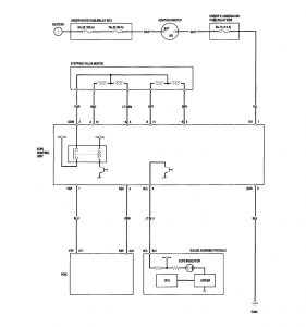 Acura RL - wiring diagram - steering controls