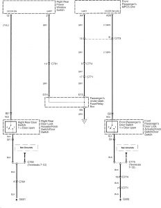 Acura RL - wiring diagram - warning indicators (part 3)